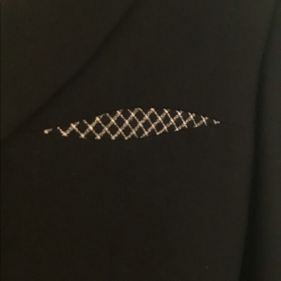 Kasper blazer ASL 8P blazer black lined beautiful coat🍂versatile piece.F - Picture 12 of 14